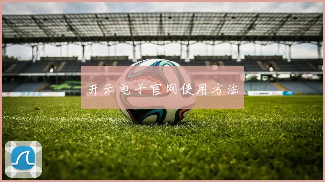 开云电子官网使用方法