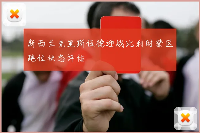 新西兰克里斯伍德迎战比利时禁区跑位状态评估