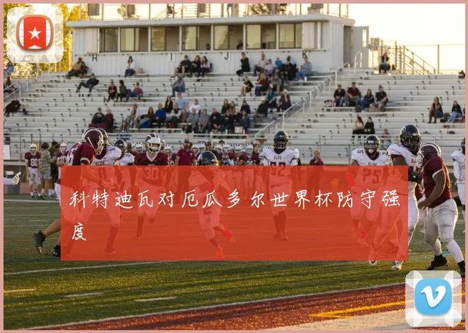 科特迪瓦对厄瓜多尔世界杯防守强度